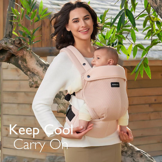 Momcozy Μάρσιπος Πλάτης Ροζ με Μέγιστο Βάρος 3kg