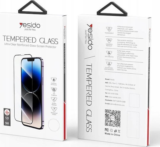 Yesido 5d Glass Samsung S25 S24 Tg01