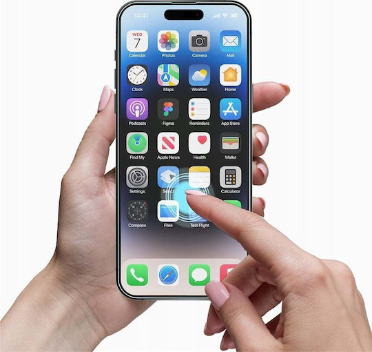 Grizzglass Hybridglass Easy Tempered Glass Screen Protector Installation Kit Included Compatible Samsung Galaxy M55 Transparent