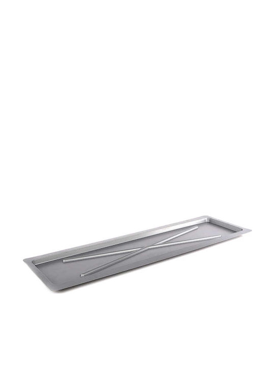 Altom Suprafață De Uscare Plastic Argintiu 75x25cm