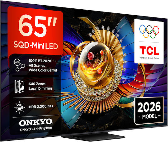 TCL Smart Televizor 65" 4K UHD SQD-Mini LED Q7D Pro HDR (2026) 65Q7D Pro