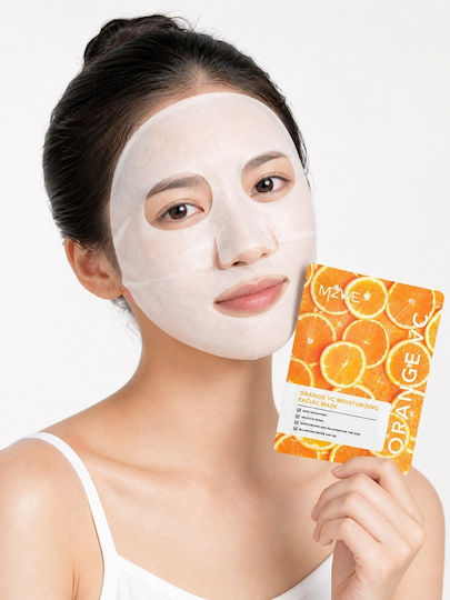 Mzwe Sheet Mască Facială Pentru Strălucire / Hidratare / Revitalizare / Netezire Cu Niacinamidă 25ml