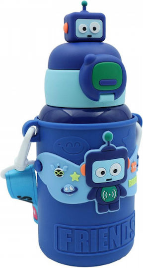Must Team Kids Water Bottle Thermos Stainless Steel with Straw 500ml