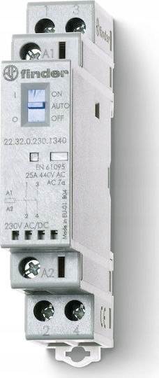 Finder Rail Switch 230V 25A