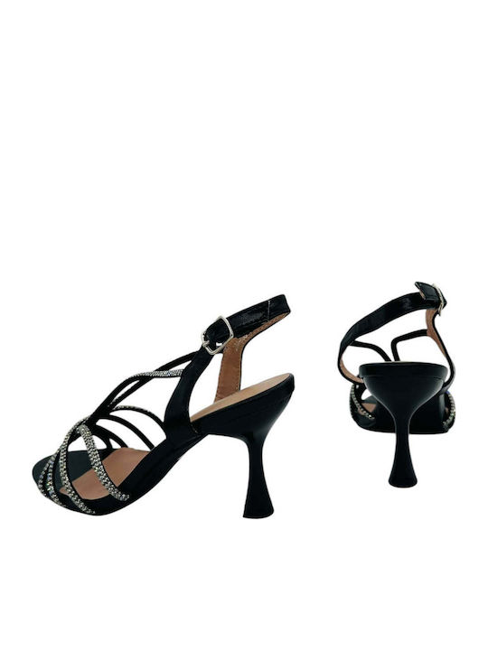 Leather Black Sandals