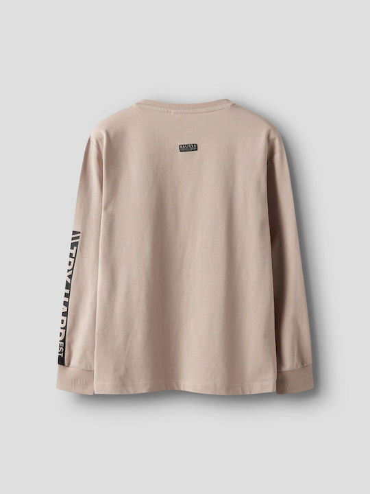 Kinderoberteil Langärmelig Beige