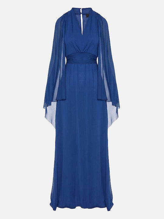 Maxi Dress for Wedding / Christening Blue