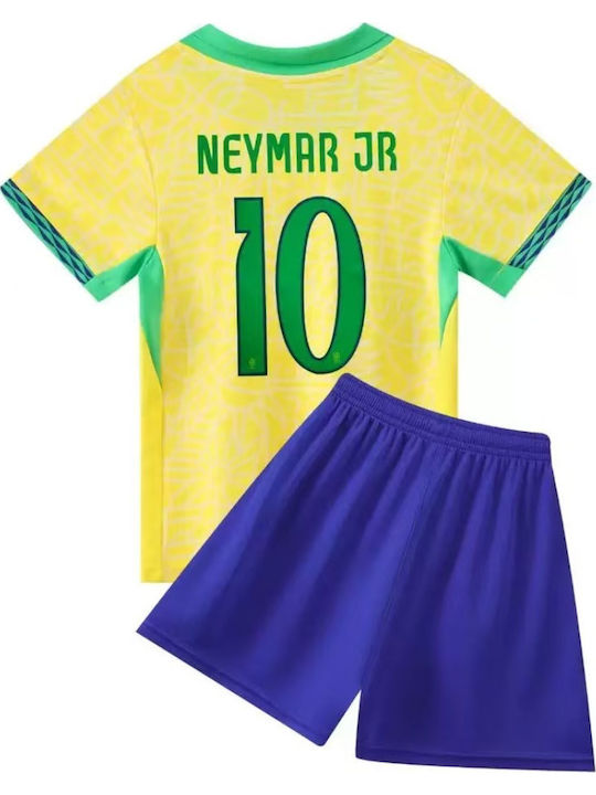 Kids Football Set Neymar Jr “10” Brazil Home