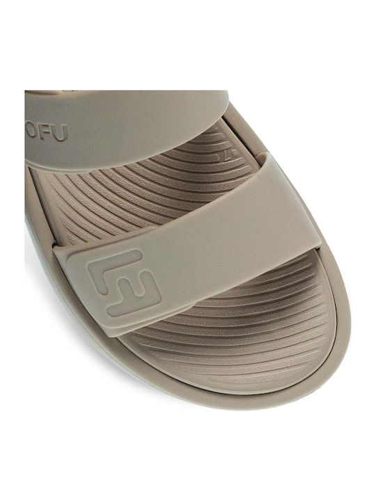 Slides σε Καφέ Χρώμα