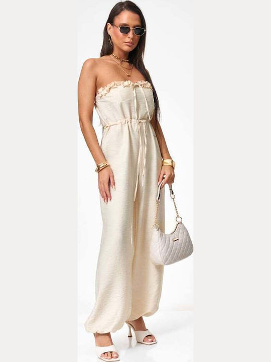 Damen Jumpsuit Beiges