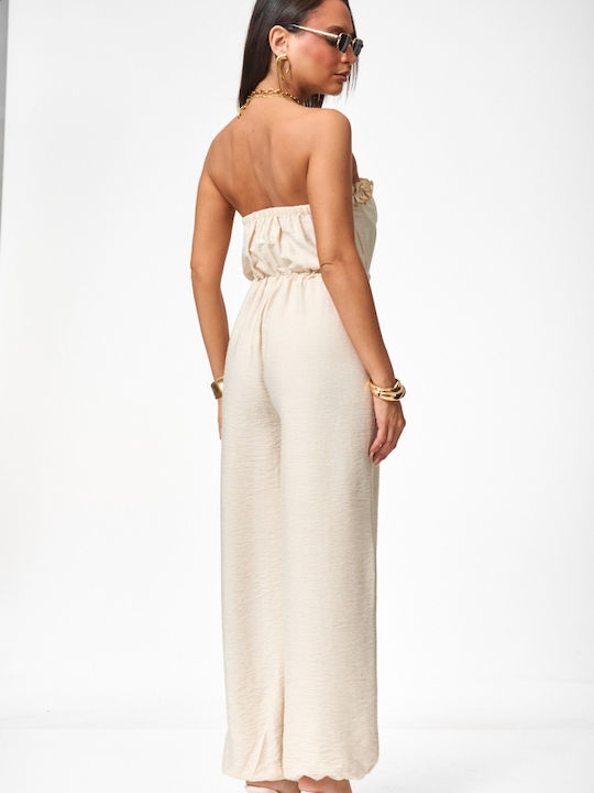 Damen Jumpsuit Beiges