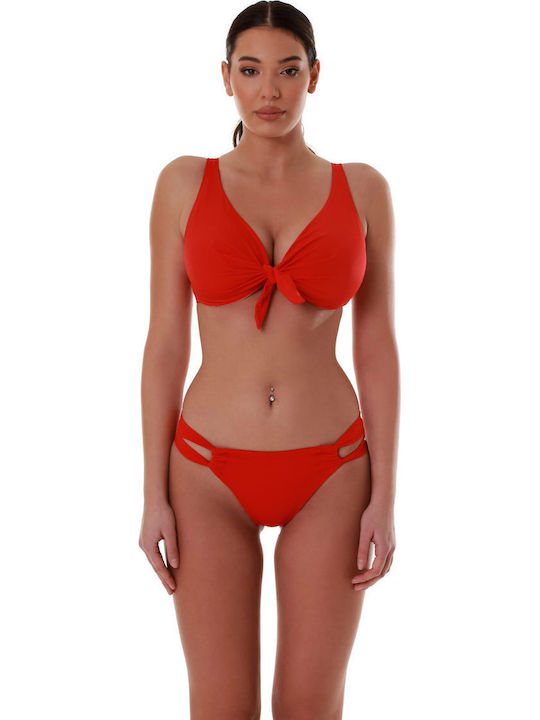Bikini Slip Κοκκινο