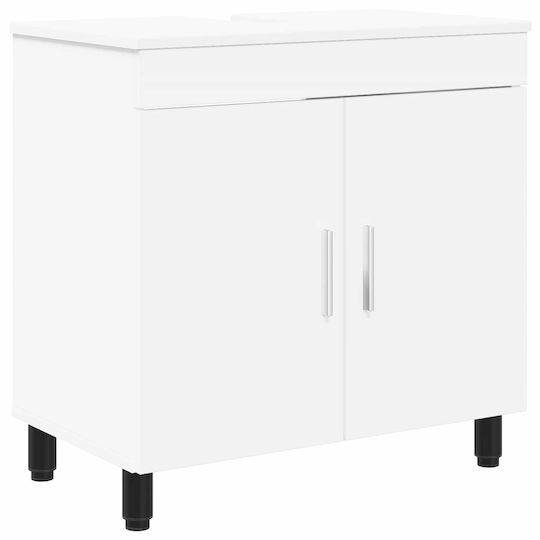vidaXL Πάγκος χωρίς Νιπτήρα Μ60xΒ35xΥ60cm Λευκό