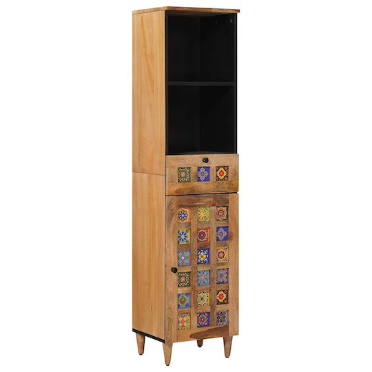 vidaXL Bathroom Vanity Unit without Sink M62xB33xH58cm Natural