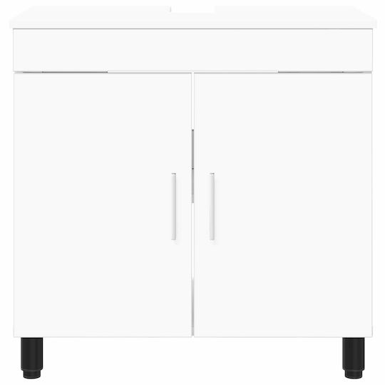 vidaXL Πάγκος χωρίς Νιπτήρα Μ60xΒ35xΥ60cm Λευκό