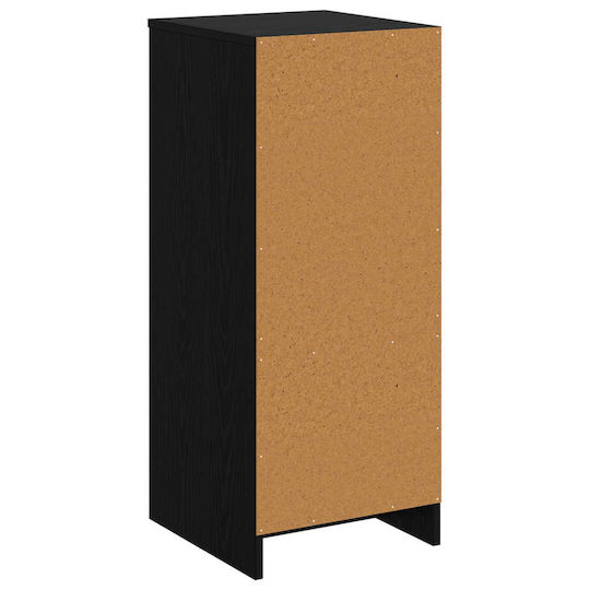 vidaXL Badezimmer Waschtisch-Einheit M35xB36.5xH85cm Schwarze Eiche
