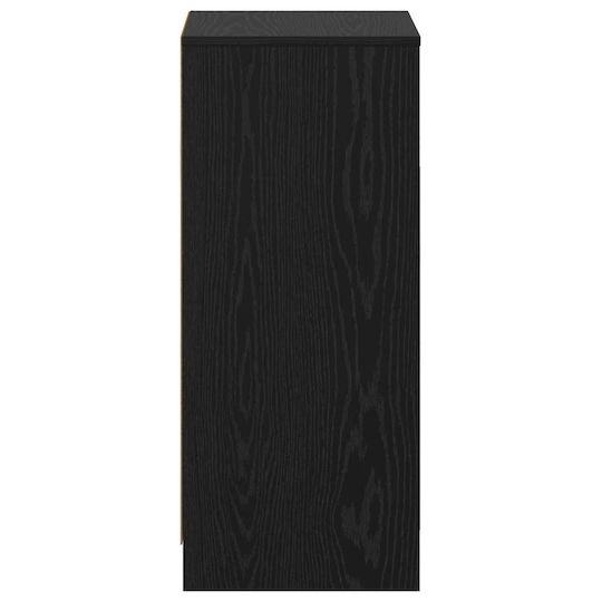 vidaXL Badezimmer Waschtisch-Einheit M35xB36.5xH85cm Schwarze Eiche