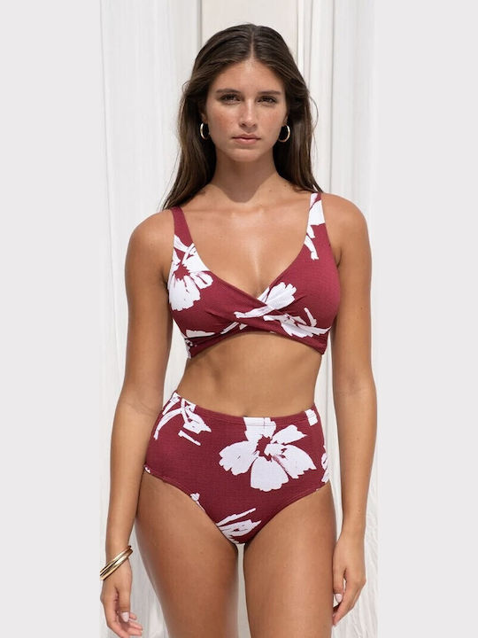 Bikini Top Burgundy