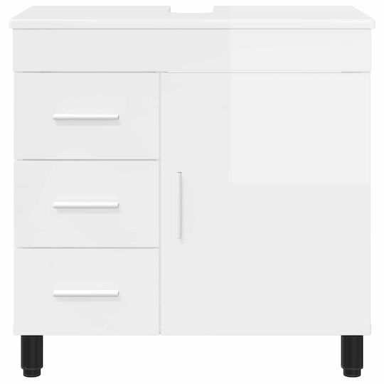 vidaXL Πάγκος χωρίς Νιπτήρα Μ60xΒ35xΥ60cm Λευκό