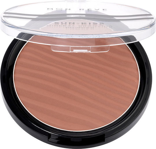 Mon Reve Sun Kiss Pudră Minerală Bronzantă 02 Mată Sun Kiss 18gr