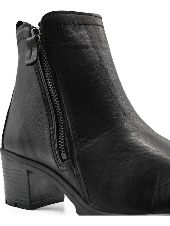Damen Stiefeletten mit Absatz Schwarz