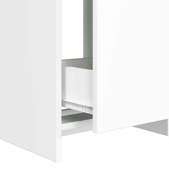 vidaXL Πάγκος χωρίς Νιπτήρα Μ56xΒ37.5xΥ81cm Λευκό