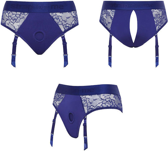 Strap-on Bikini Diva S Blue