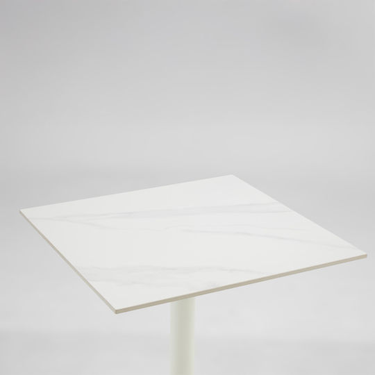 Quadra Τετράγωνο Κουζίνας Λευκο 60x60x74εκ. Quadra Τετράγωνο Κουζίνας Λευκο 60x60x74εκ.
