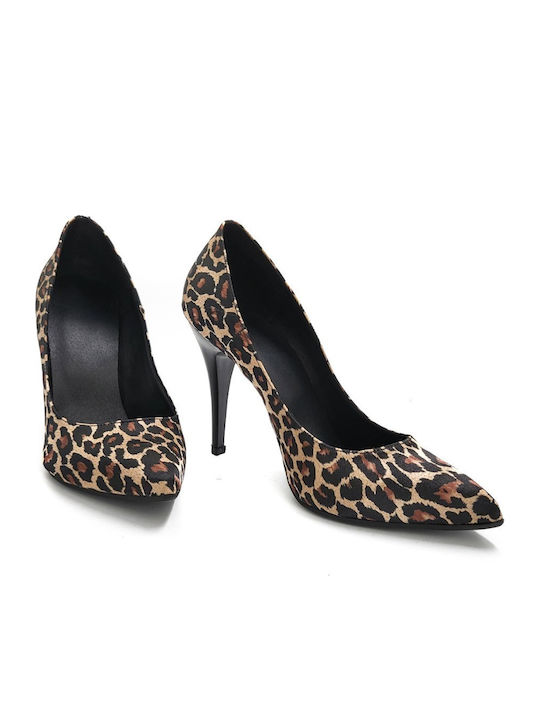 Γόβες Animal Print Καφέ