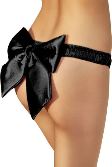 Loli Slip Large Bow Satin Texture String Fit