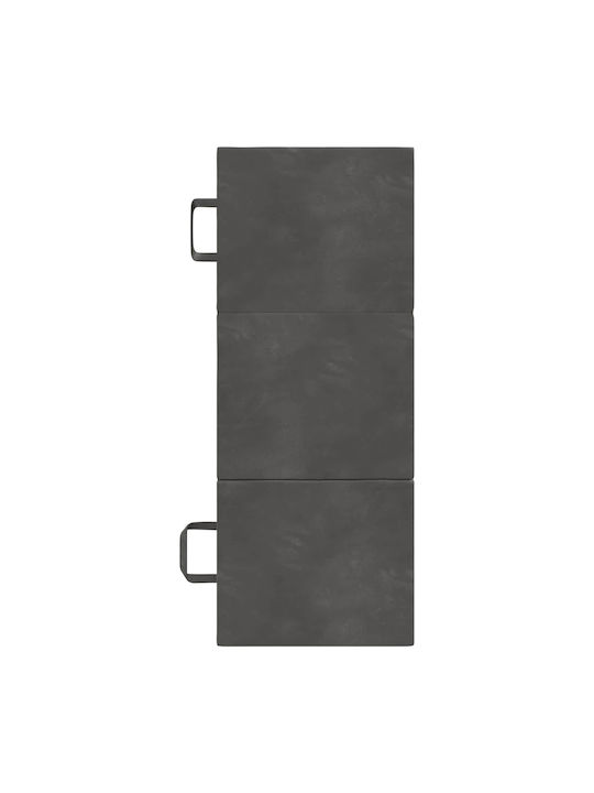 vidaXL Față De Pernă Din Catifea Gri 63x90cm