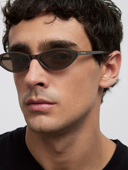 Meller Oza Unisex Sunglasses with Brown Frame and Brown Polarized Lenses OZ-CHOCOLATEKAKAO