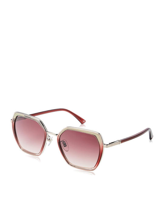 Nina Ricci Sunglasses Gray with Mixed Frame & Brown Lens Nina Ricci Sunglasses Gray with Mixed Frame & Brown Lens