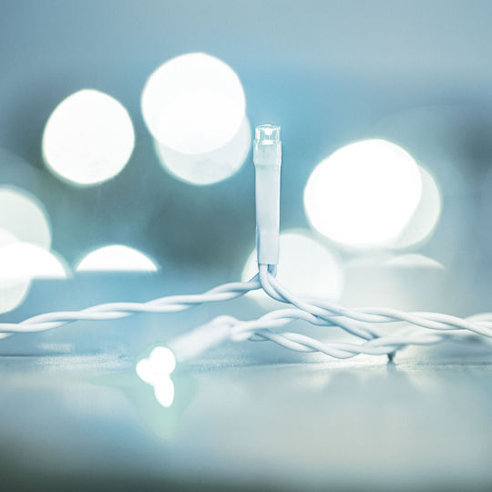 Λαμπάκια LED 4.2μ. Ψυχρό Λευκό τύπου Κουρτίνα