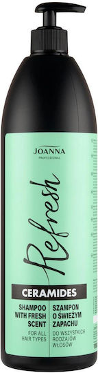 Joanna Professional Ceramides Shampoos Reconstruction/Nourishment & Hydration for All Hair Types 1000ml