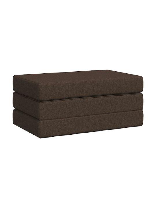 vidaXL Brown Decorative Pillow Case 45x100cm