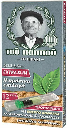 Tou Pappou Тютюневи тръби Extra Slim 20бр