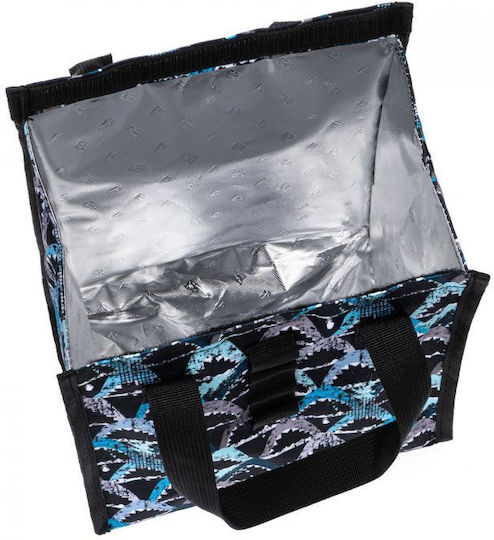Polo School Insulated Lunch Bag Handheld 6l Blue 22x16x25cm