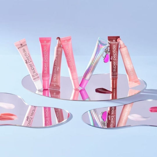 Essence Super Peptide Glossy Lip Balm Plumfection 10ml