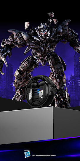 The Transformers TF-T23 In-Ear Bluetooth-Freisprecheinrichtung Kopfhörer mit Ladeetui Schwarz