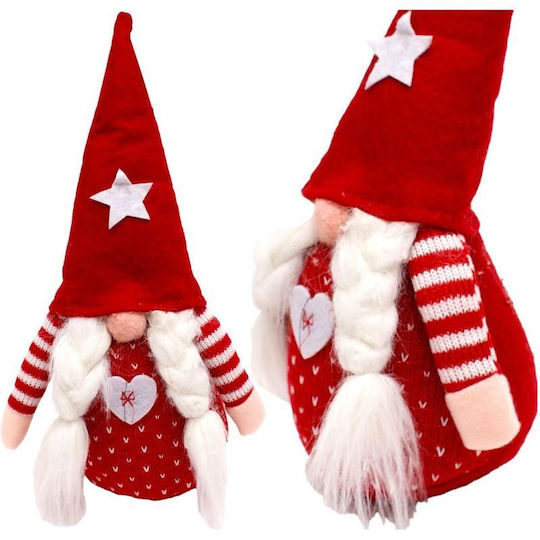 Dekorativer Weihnachtsmann Rot aus Kunststoff