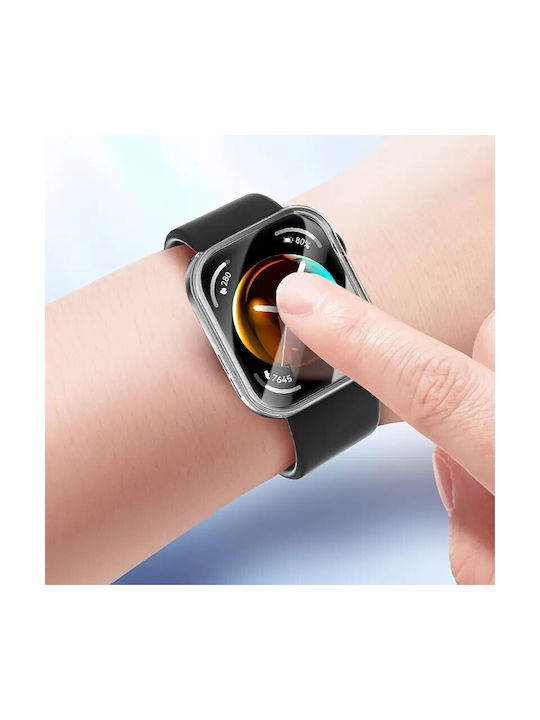 Silicone Case in Silver color for Huawei Watch Fit 4 Pro
