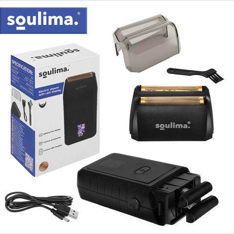 Soulima 18992 Foil Ξυριστική Μηχανή Προσώπου Επαναφορτιζόμενη