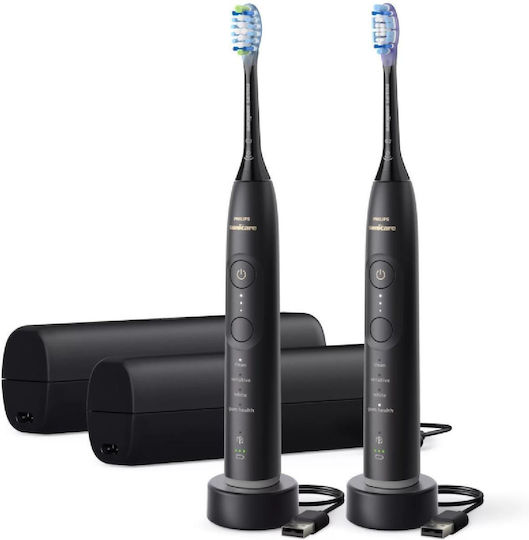 Philips Ηλεκτρική Οδοντόβουρτσα HX7429/03 Μαύρη
