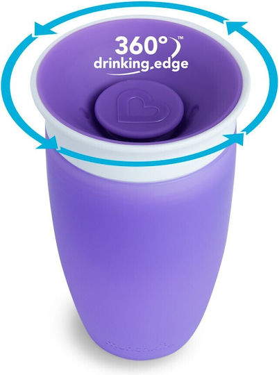 Munchkin Toddler Cup Miracle Sippy Cup from Plastic Purple 296ml