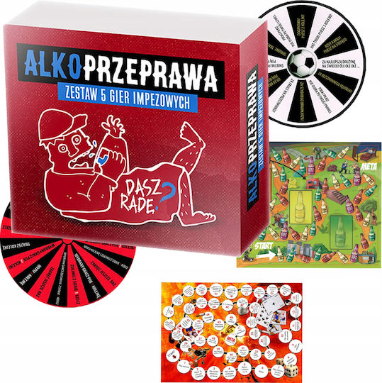 Gra Gry-алкопреправа 5в1-комплект Пет Парти Игри