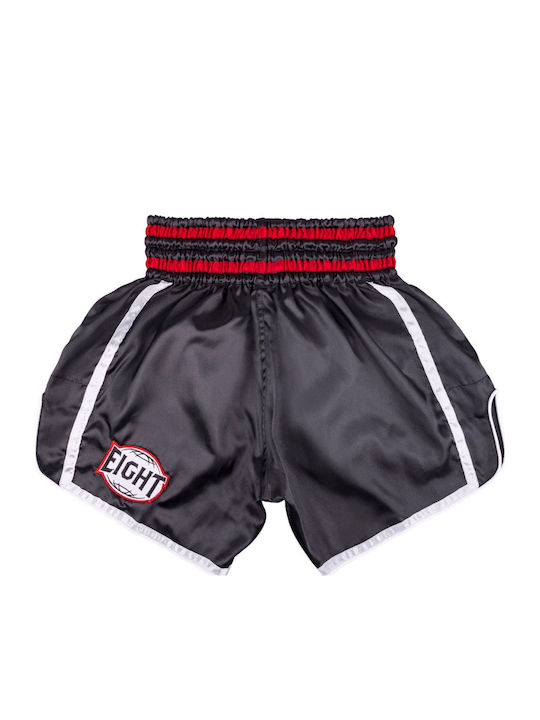 Боксерки Muay Thai 8 Weapons Bangkok Черно Бяло