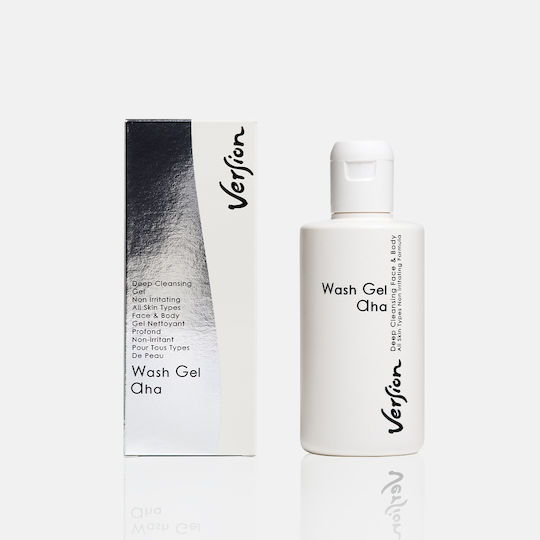 Wash Gel Aha Körperreiniger für Gesicht und Körper mit Fruchtsäure