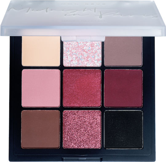 Mon Reve Happy Palettes Palette with Eye Shadows in Pressed Powder Form 15gr