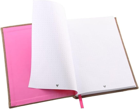 Lulubug Notizbuch A5 Bullet Journal Braun